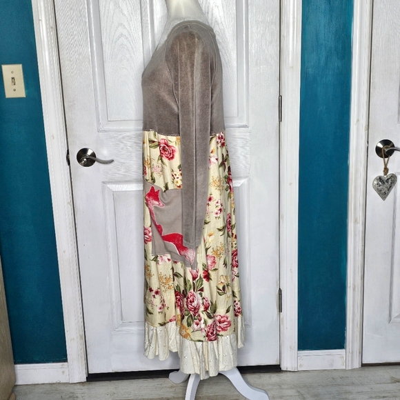Handmade Upcycled CottageCore Dress Small-Medium - Picture 7 of 15